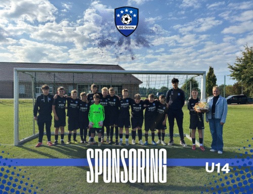 Neue Trikots, neue Geschichten! Die U14 sagt Danke!