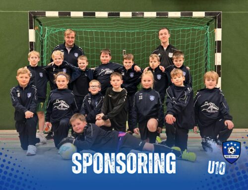 Große Freude auf der Weihnachtsfeier der U10!