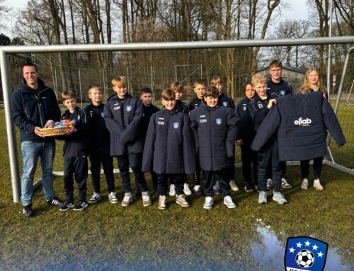 Neue Winterjacken für unsere U12