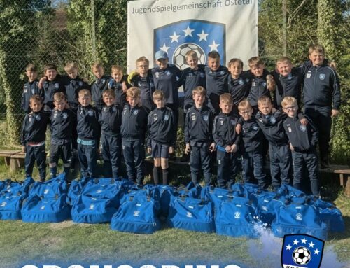 Neue Fußballtaschen für unsere U9