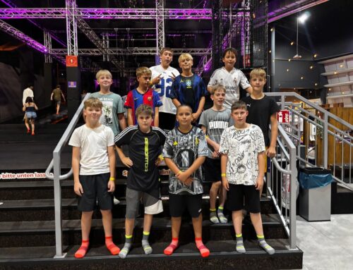 Sprunghafte Belohnung für unsere U12